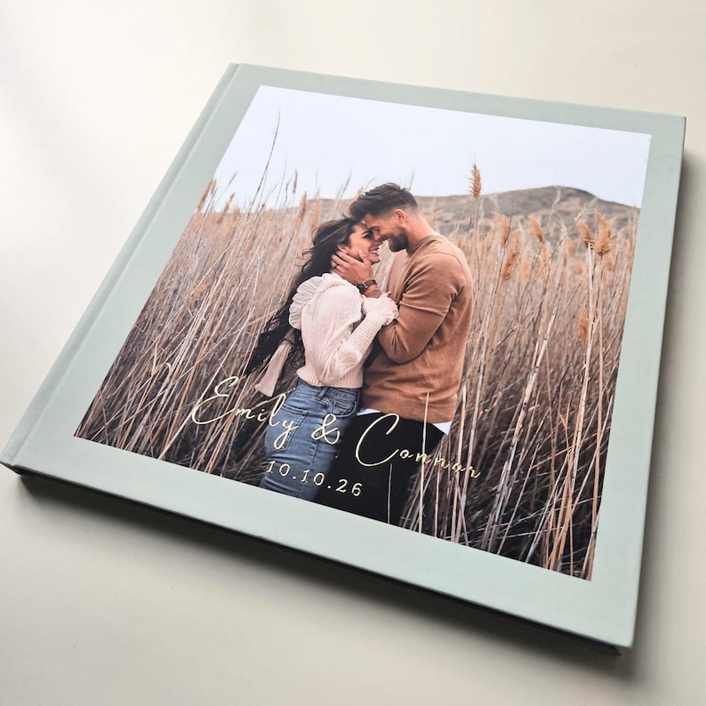 Custom Photo Book - Özel Düğün Misafir Defteri, Folyo ve