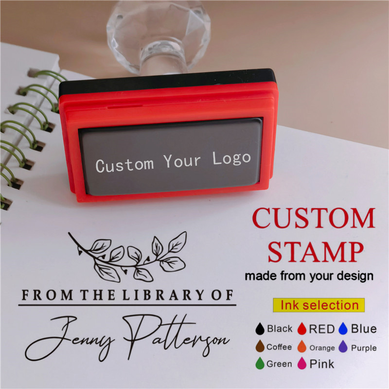 Custom Photo Book - Kişiselleştirilmiş Logo Kendinden Mürekkepli Damga Özelleştirilmiş