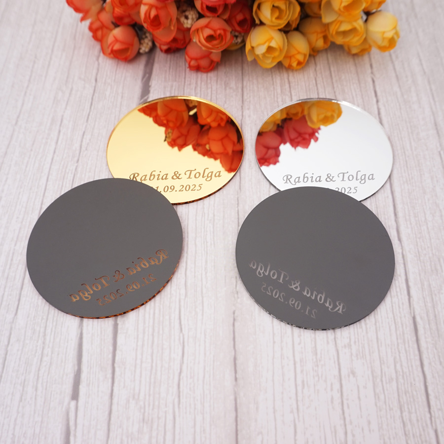 12 adet Kişiselleştirilmiş Düğ - Personalised Candle Label incelemesi ve fiyatı