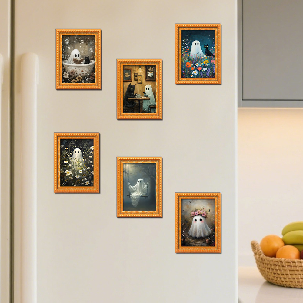Yaratıcı 3d Cadılar Bayramı Bu - Engraved Wood Frame incelemesi ve fiyatı