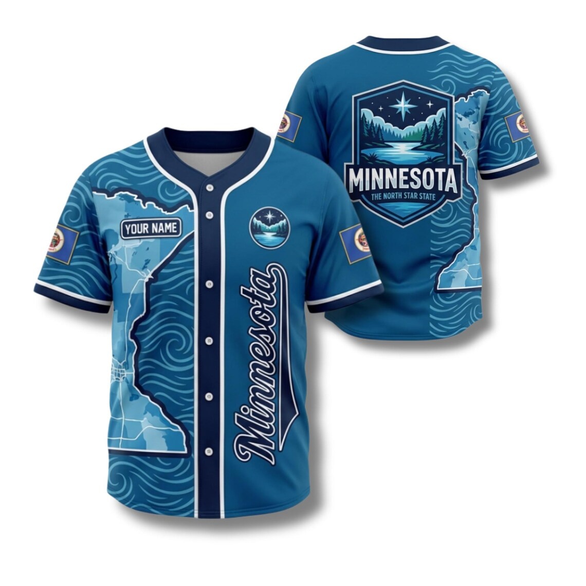 Özel Minnesota Beyzbol Forması - Custom Star Map incelemesi ve fiyatı