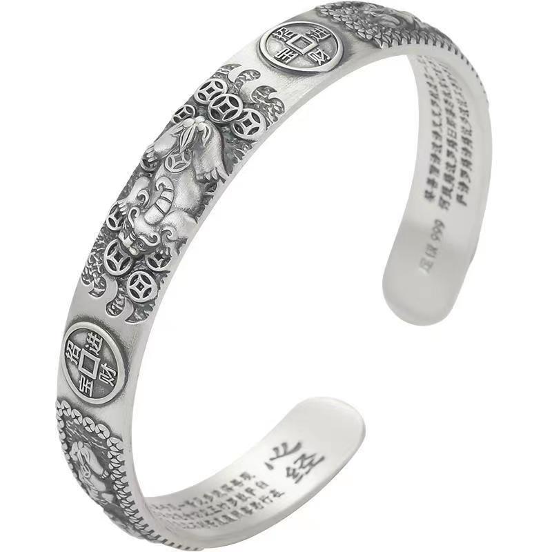 Klasik Retro çin mitoloji şans - Coordinates Bracelet incelemesi ve fiyatı